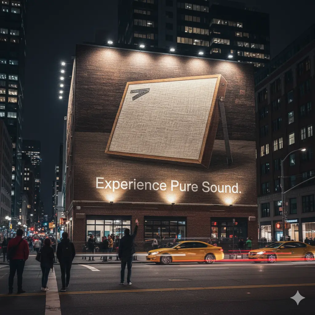 Flat panel speaker, high quality, replacement for your heavy gig equipment