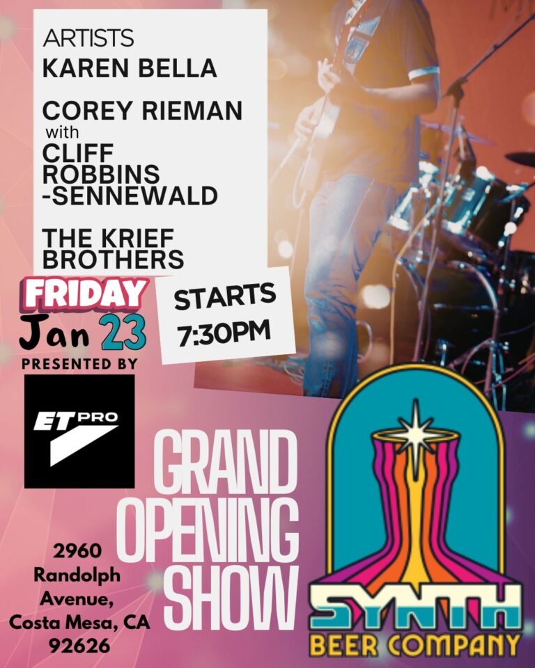 Synth Brewery Grand Opening